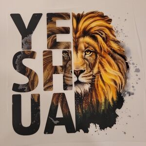 Ready To Press DTF Transfer YESHUA